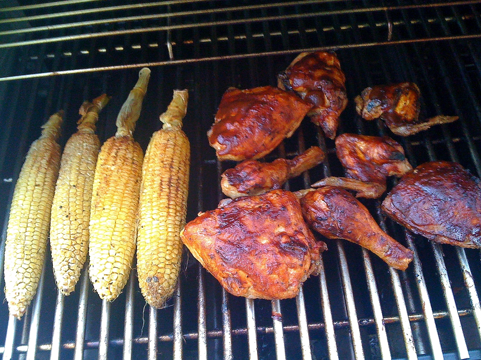 Grilled Chicken And Corn On The Cob Now See This 8726